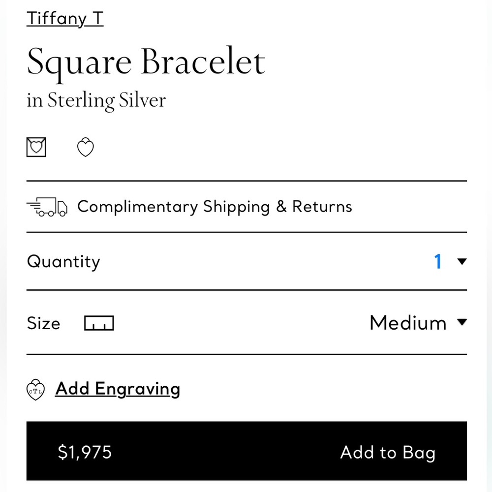 Tiffany & Co. T Silver Bangle Bracelet - Picture 11 of 11